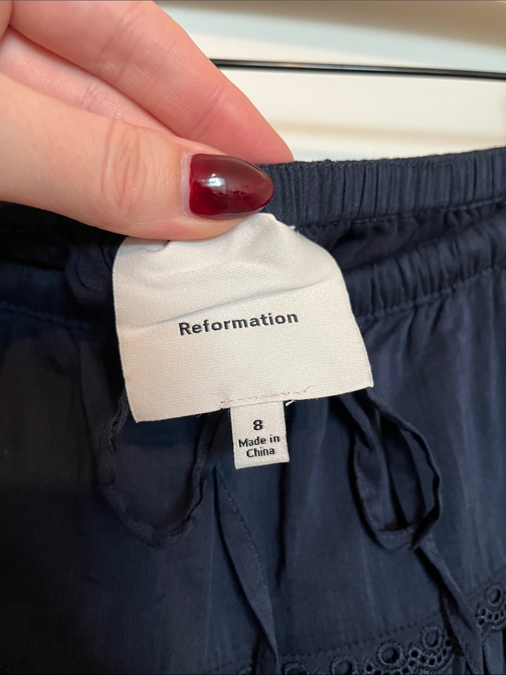 Reformation Valetta Two Piece - Navy - Picture 11 of 16